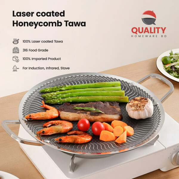 Laser Coated Honeycomb Tawa